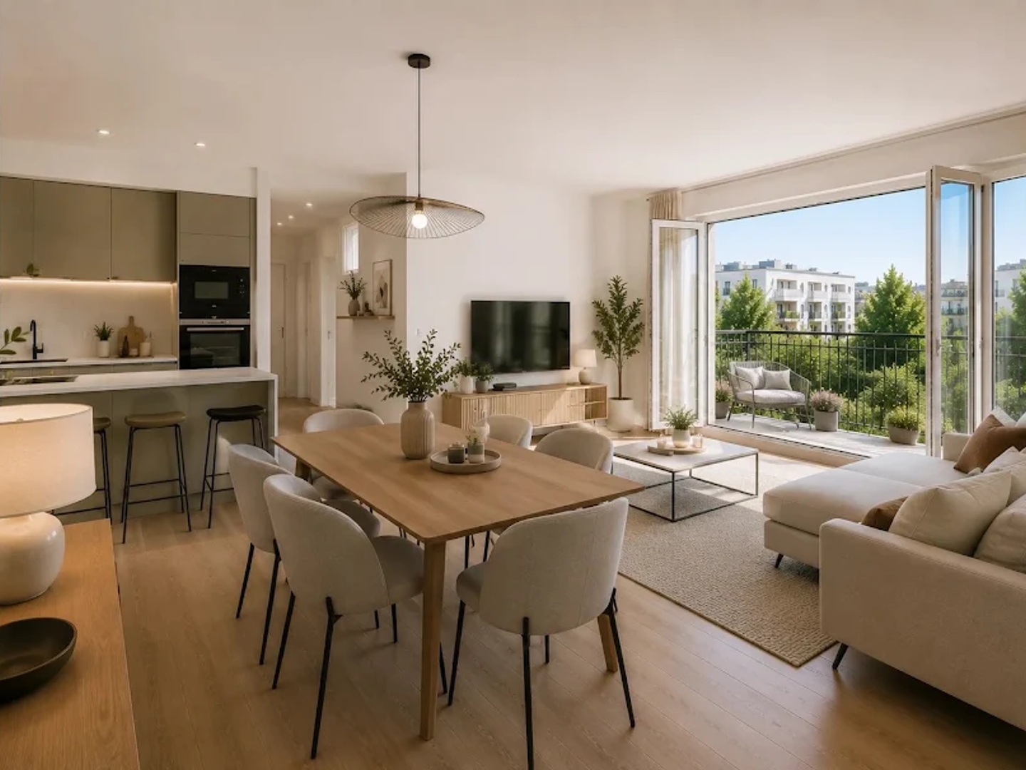 Appartement 3 pièces 61 m²