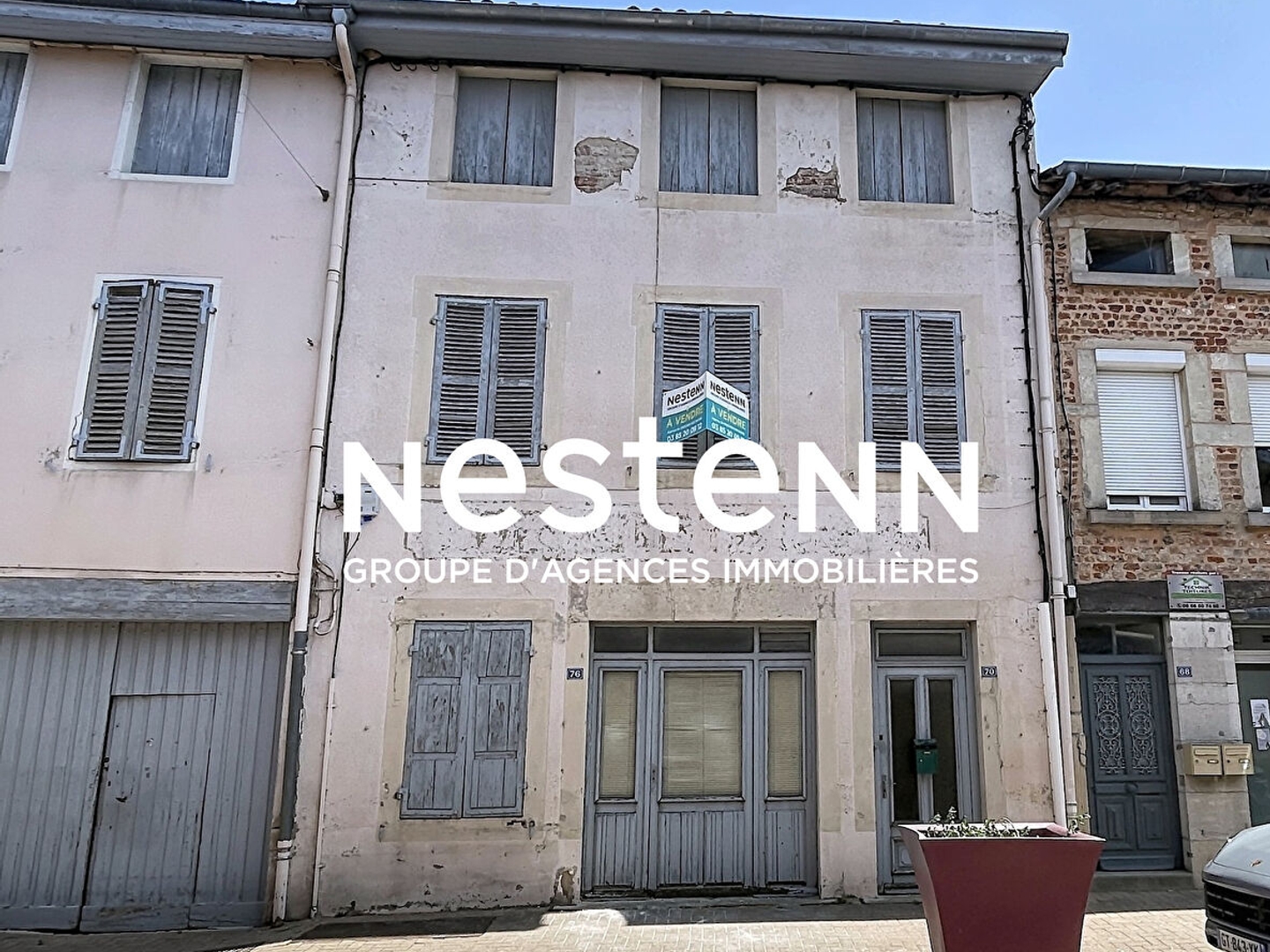 A Vendre: Immeuble avec fort potentiel - Centre de Bâgé-le-Châtel (01380)