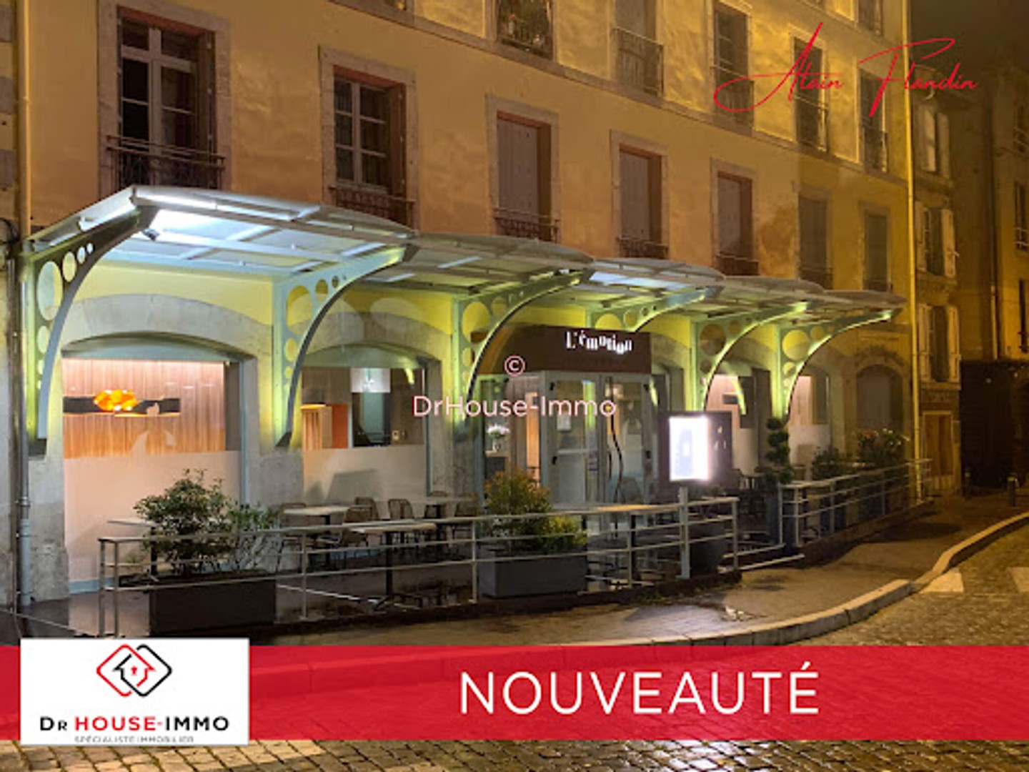 Local commercial 550 m²