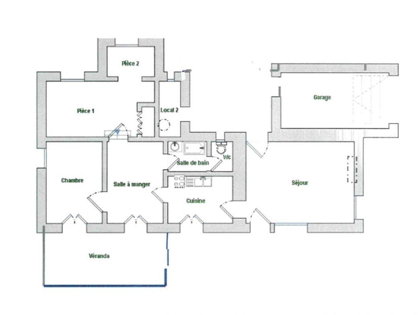 Maison à vendre - 6 pièces - 76m2 - Trélévern (22660)