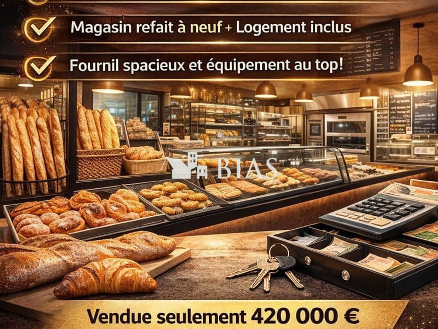 Local commercial 4 pièces 200 m²
