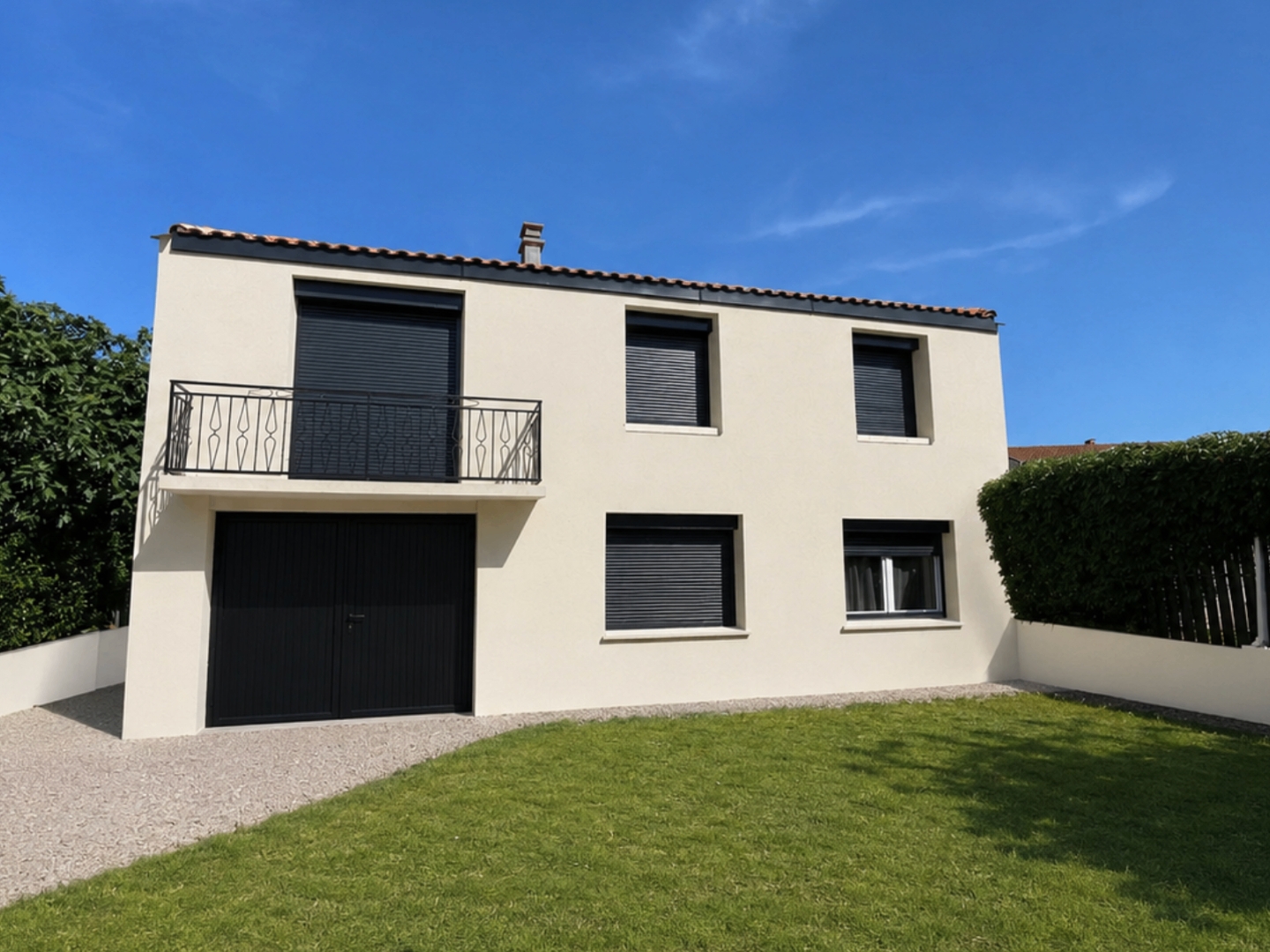 Maison entièrement rénovée de 114m2 - 2 appartements (1 PMR) avec garage - jardin