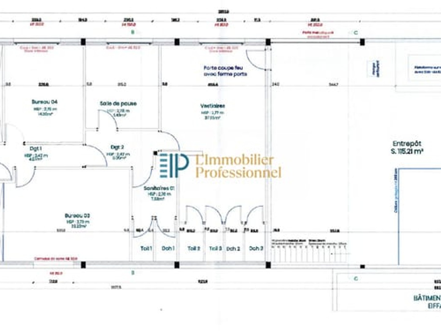 Immeuble à vendre - 274m2 - Lorient (56100)