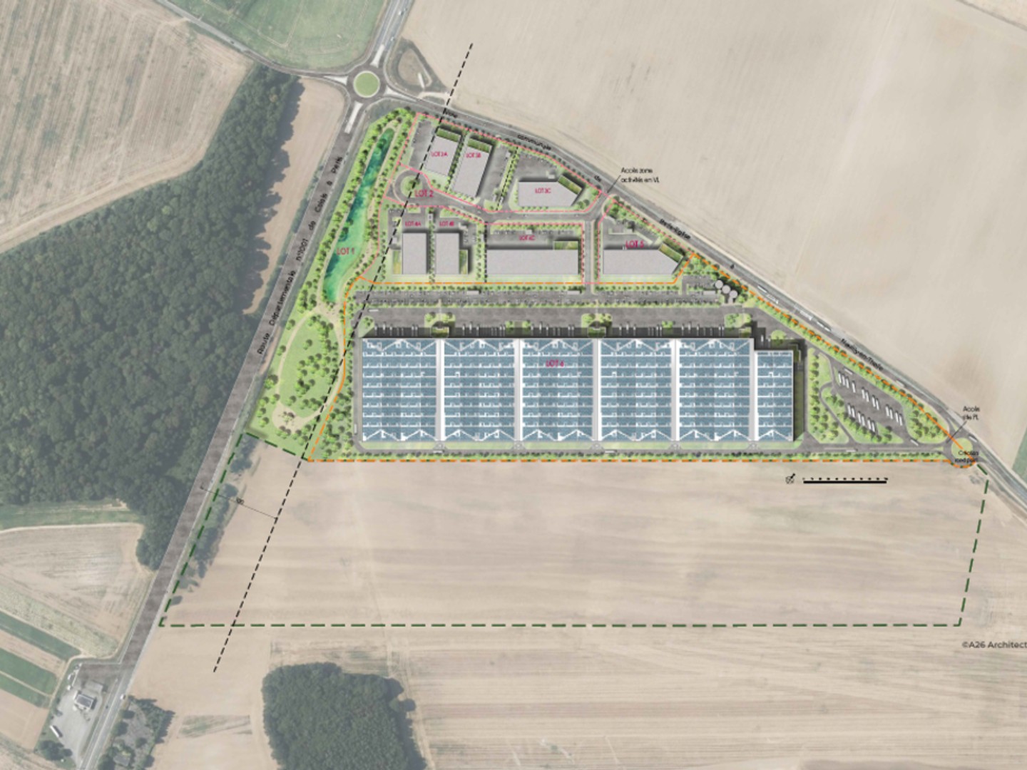 Vente / Terrain industriel - 16661 m²