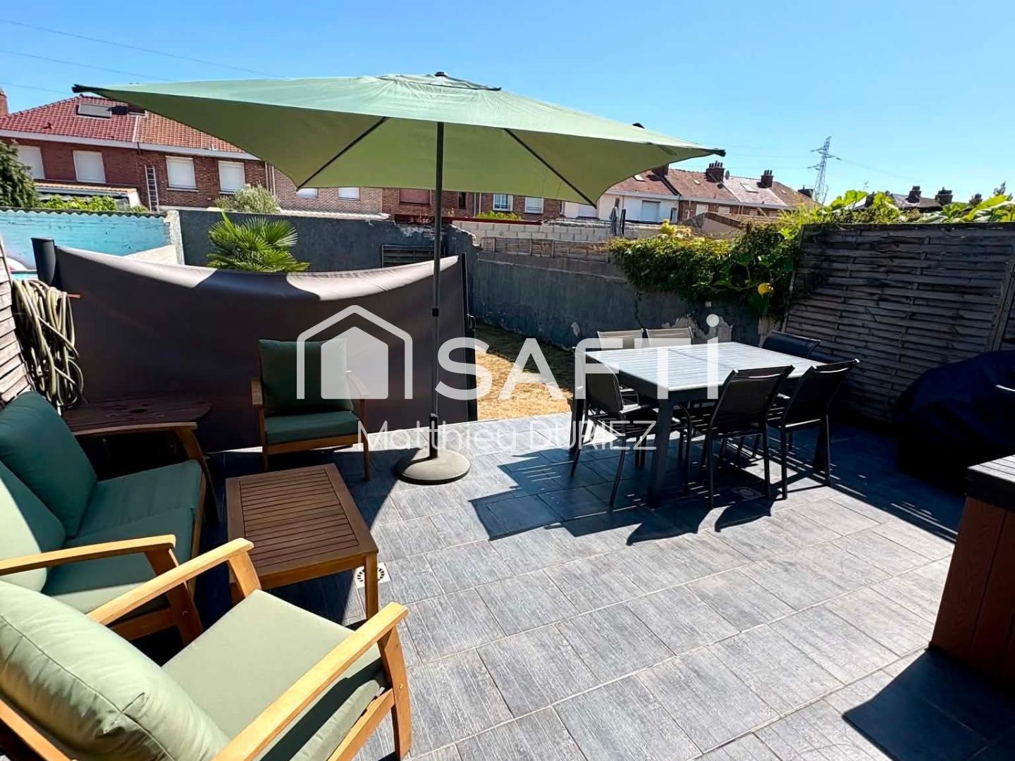 MAISON MODERNE 107 M² COUDEKERQUE-BRANCHE JARDIN