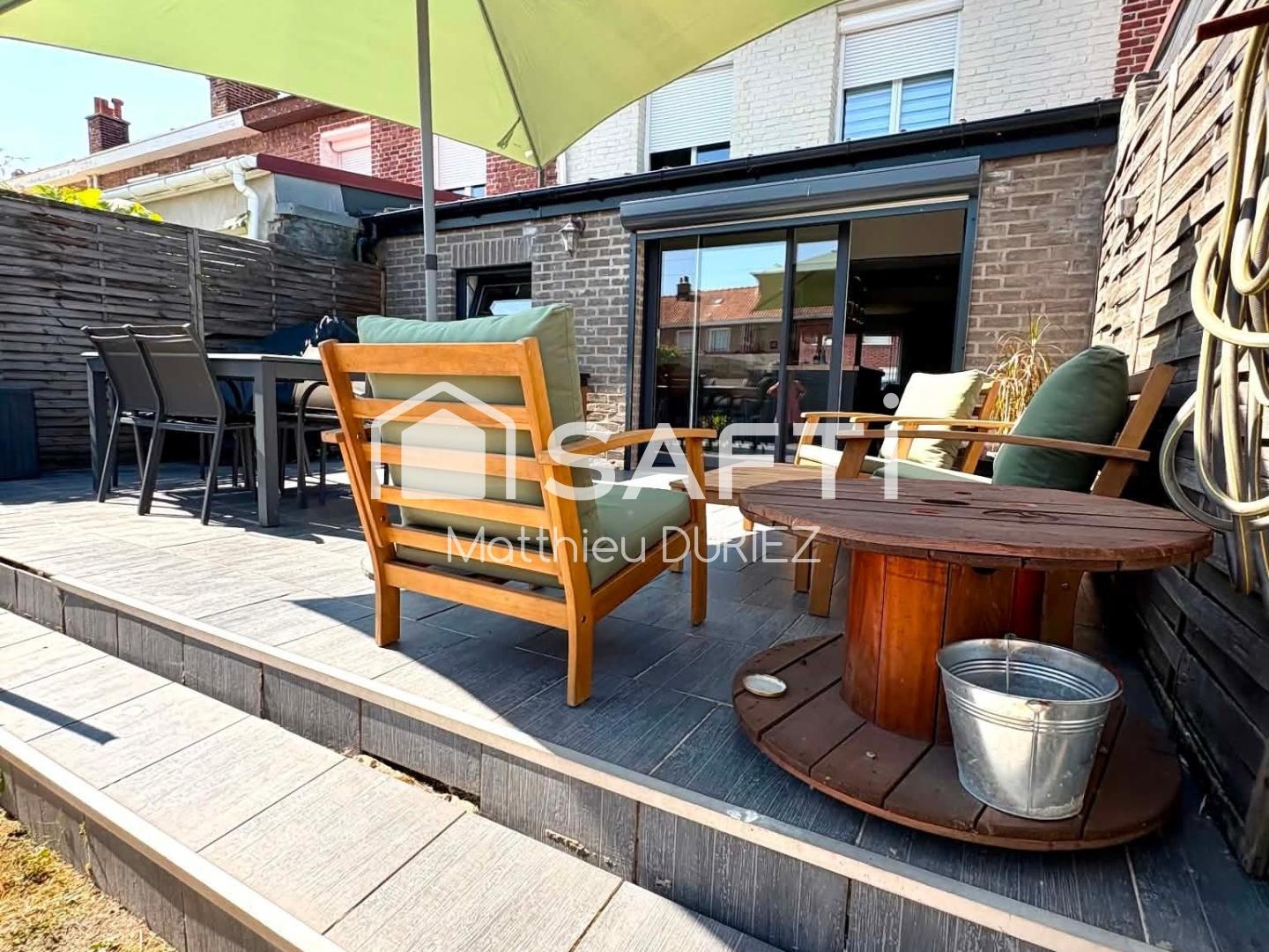 Maison à vendre - 6 pièces - 107m2 - Coudekerque-Branche (59210)