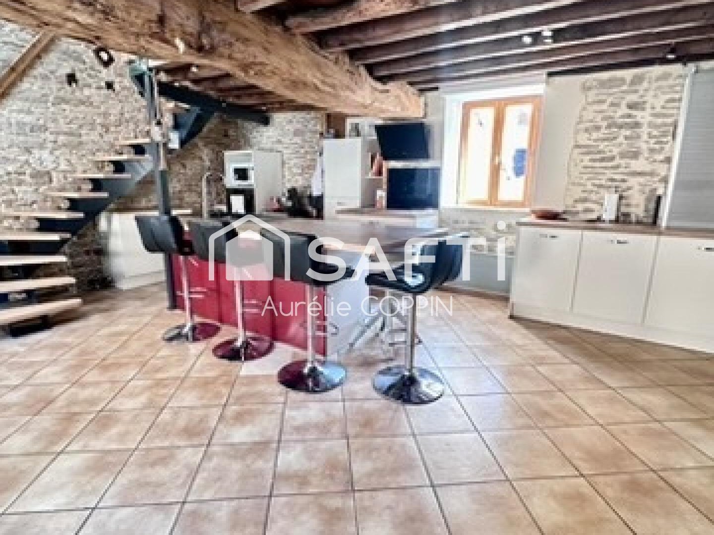 Maison à vendre - 4 pièces - 102m2 - Hières-Sur-Amby (38118)