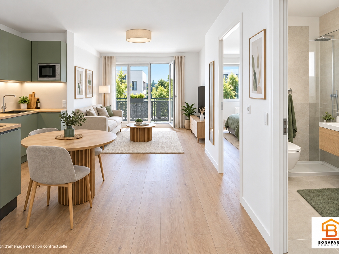 Appartement à vendre - 1 pièce - 43m2 - Pierrelaye (95480)