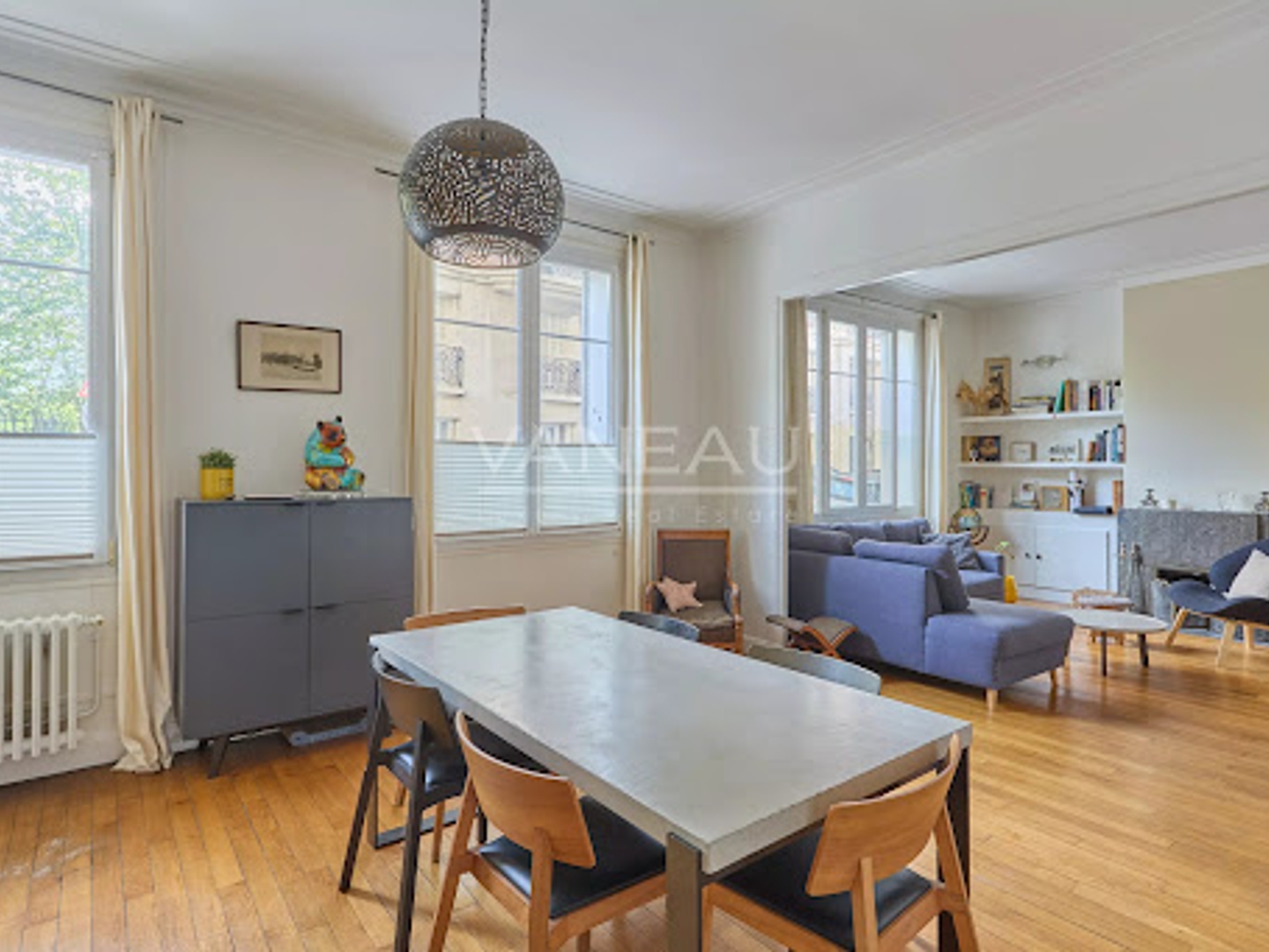 Appartement à vendre - 5 pièces - 107m2 - Boulogne-Billancourt (92100)