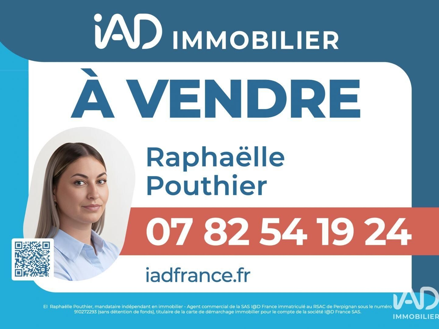 Terrain à vendre - 410m2 - Villemolaque (66300)