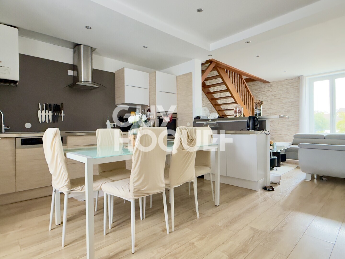 Appartement à vendre - 4 pièces - 77m2 - Saint-Brice-Courc... (51370)