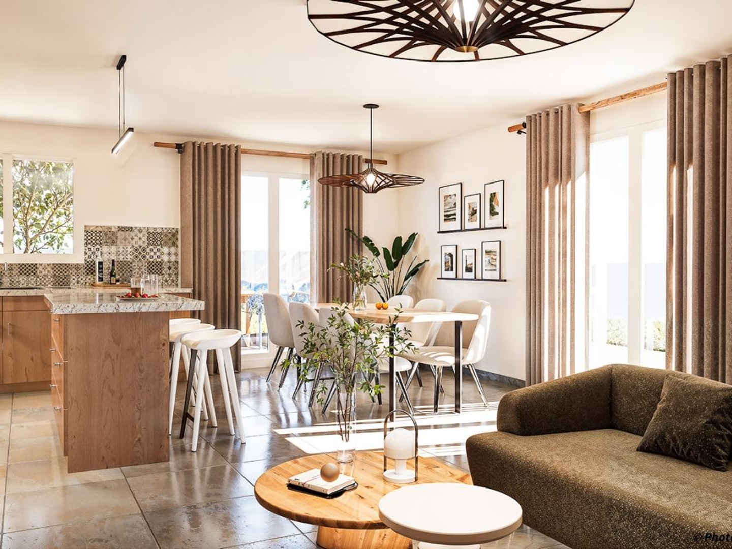 Terrain + maison 87 m²