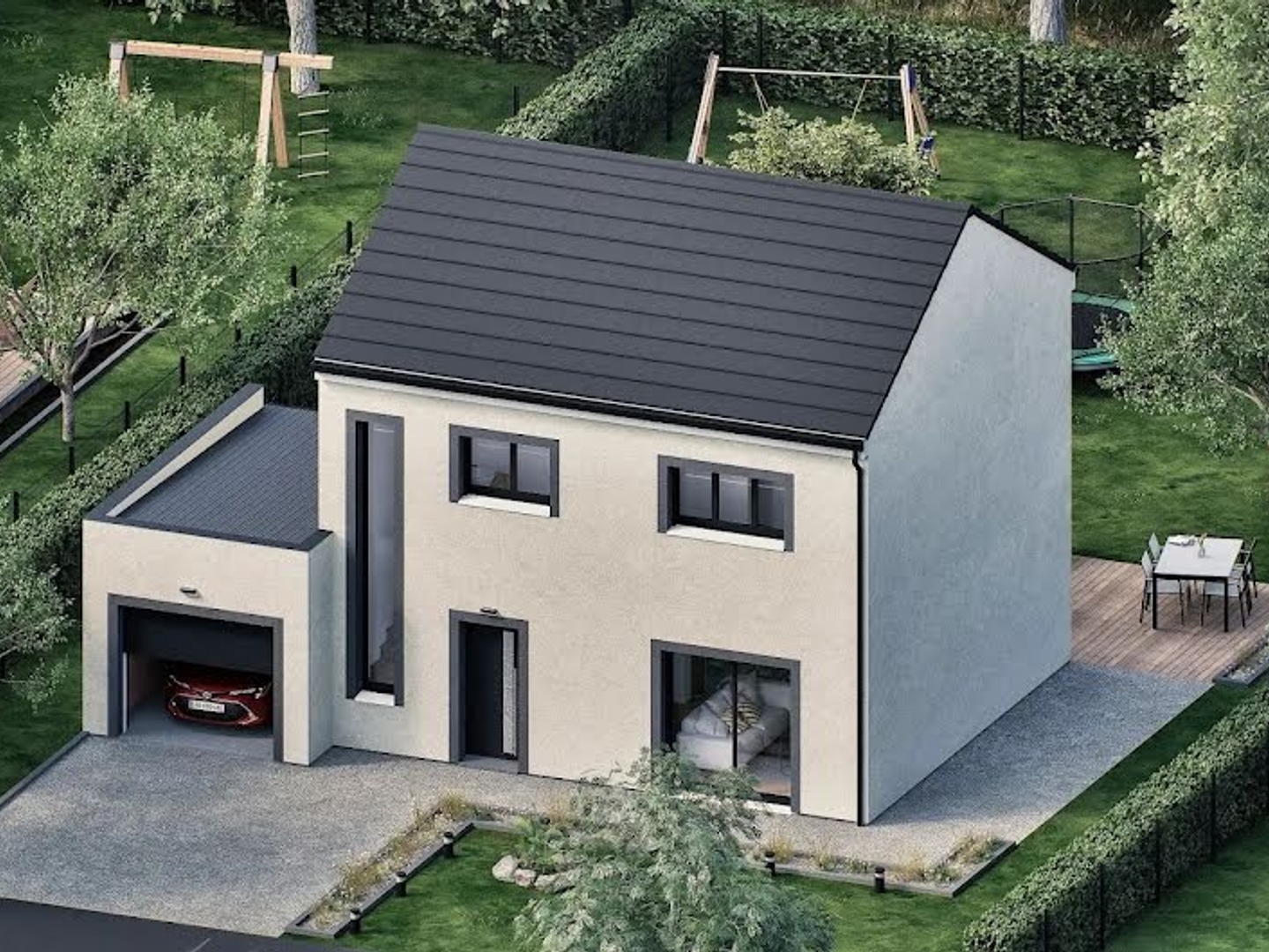 Maison à vendre - 4 pièces - 84m2 - Ménilles (27120)