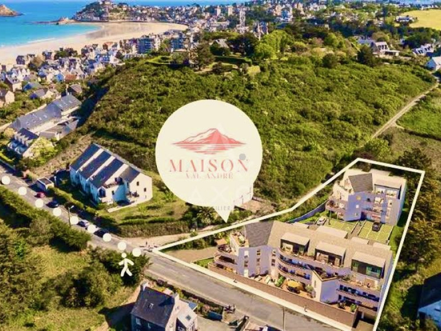 Appartement à vendre - 4 pièces - 104m2 - Pléneuf-Val-André (22370)