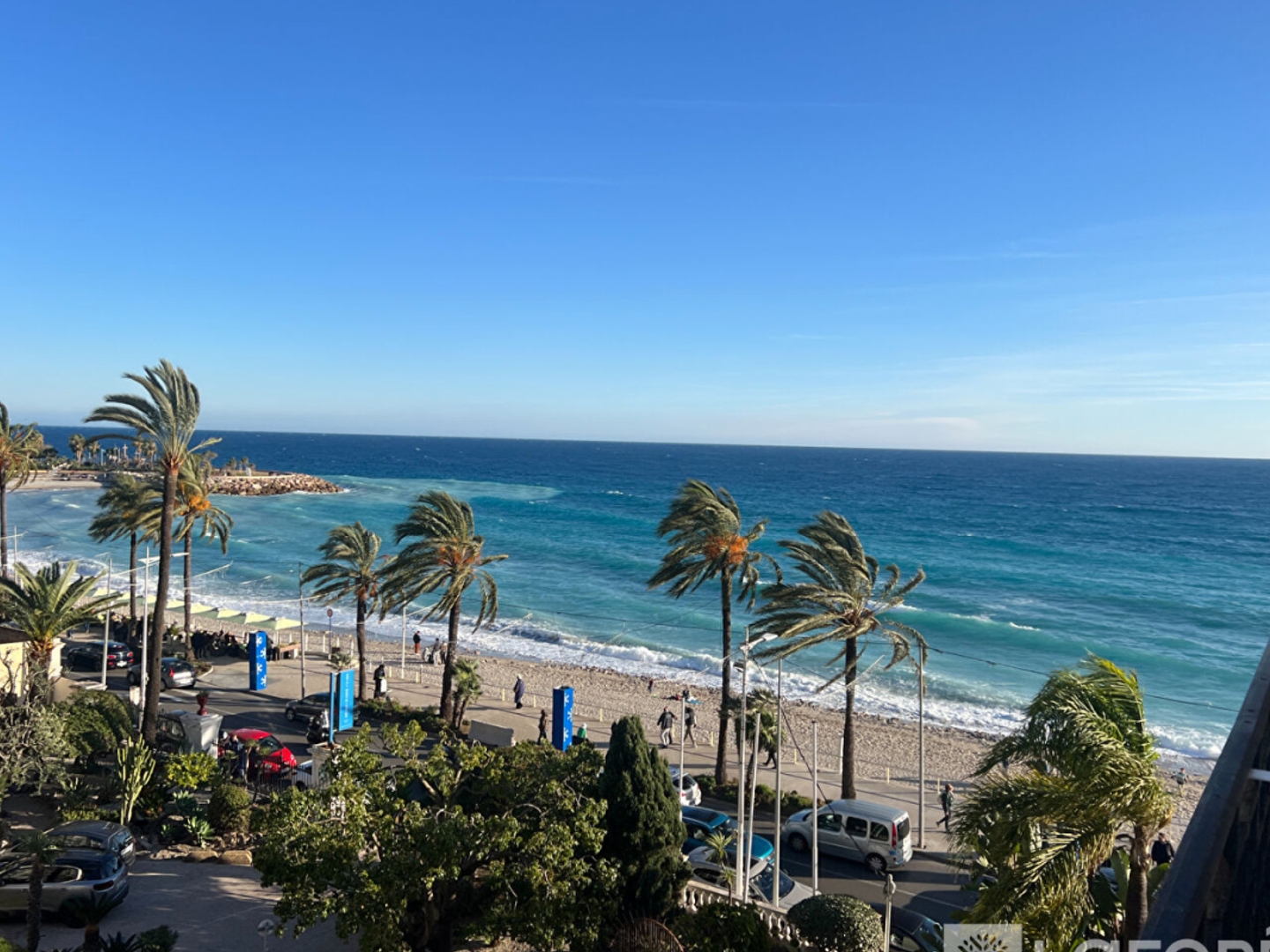 Menton centre ville - 2 pièces 52 m2 - vue mer