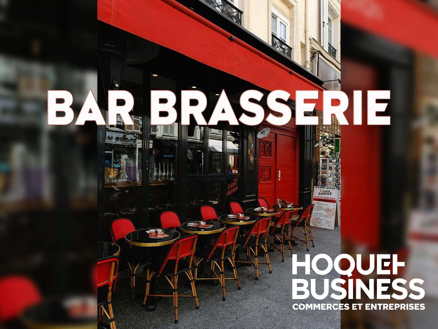 AV bar restaurant 100m² avec terrasse Paris 75018