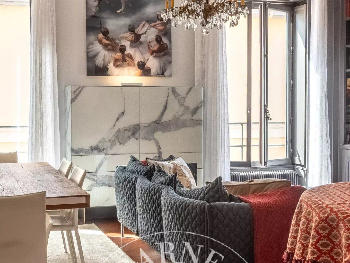 Lyon 2 - Place des Célestins - Appartement de 98 m² - 2 Chambres