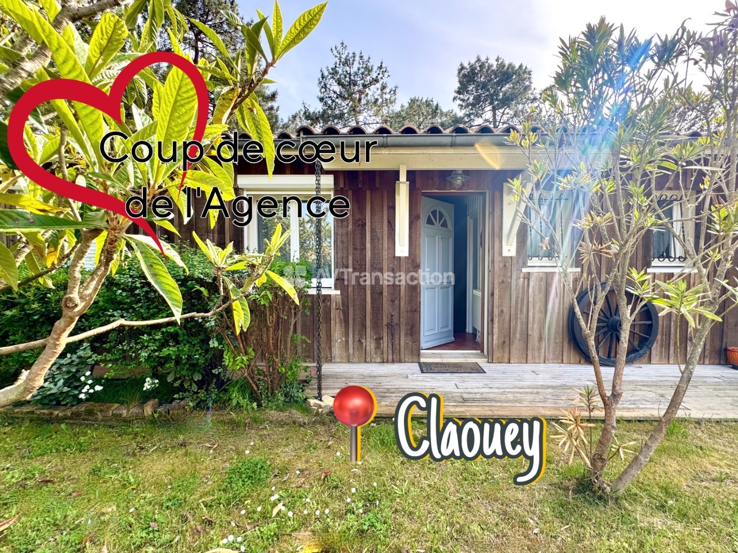 Claouey maison plain-pieds avec studio et grand garage
