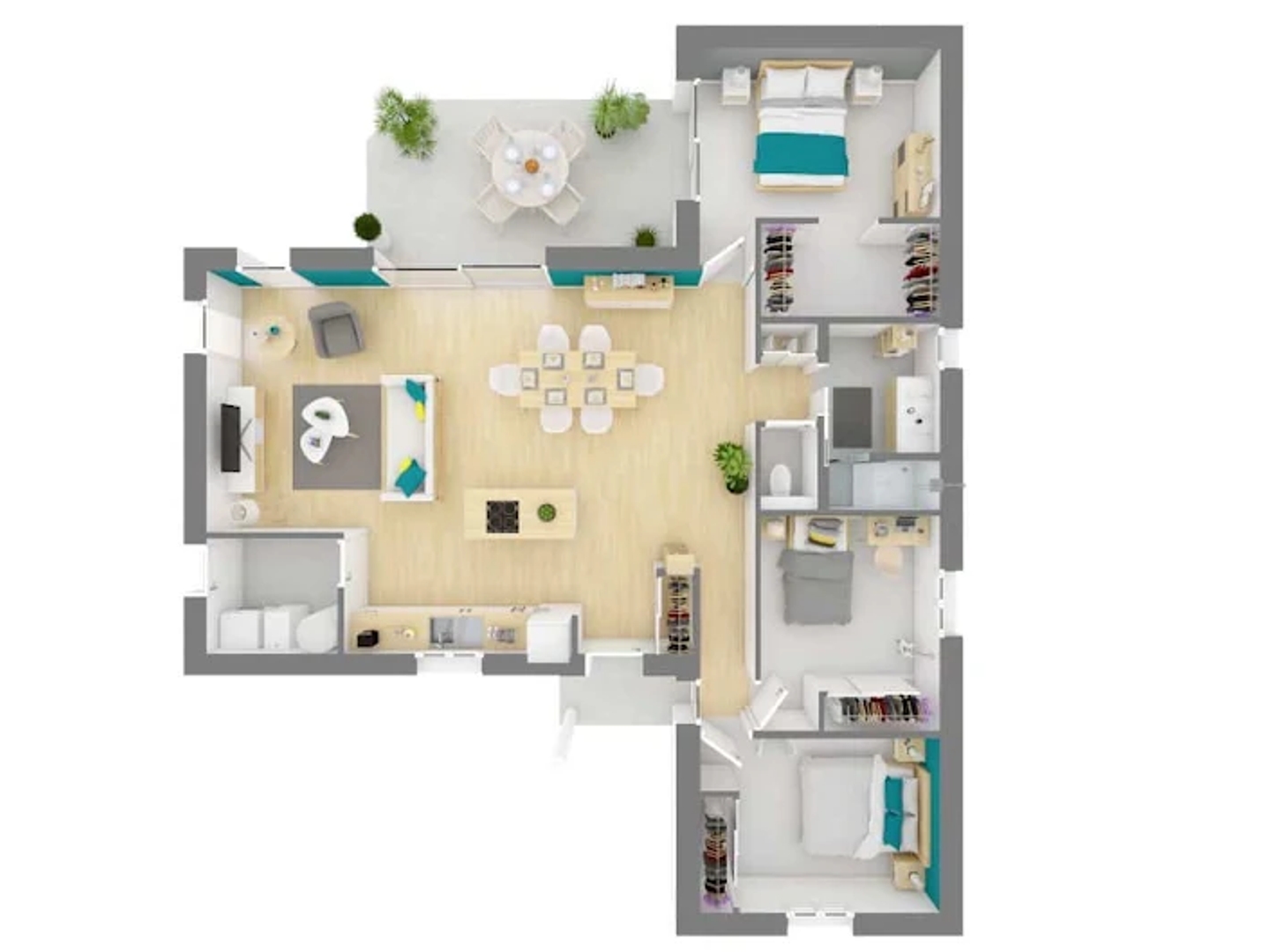 Maison à vendre - 4 pièces - 86m2 - Champcevinel (24750)