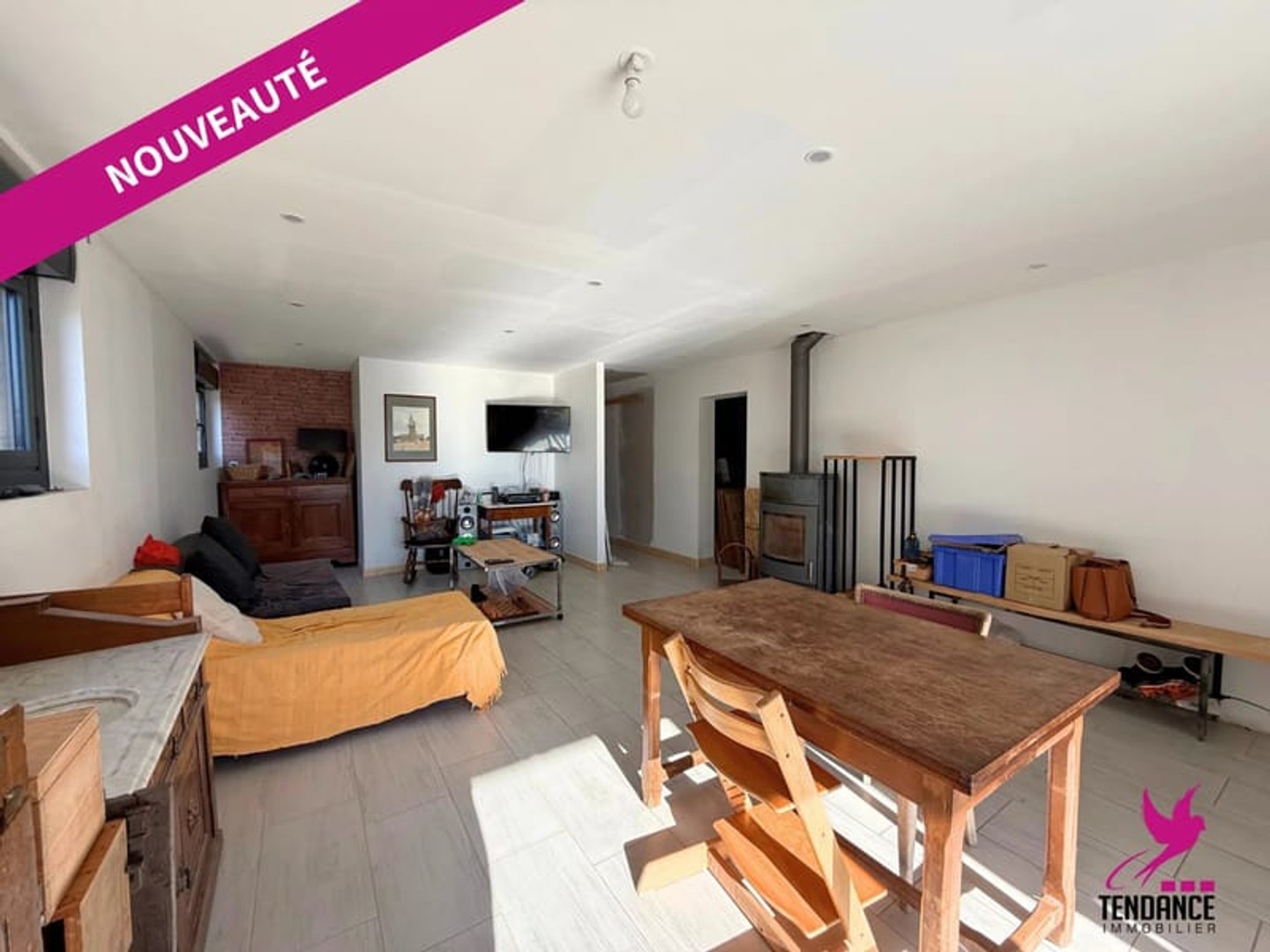 Maison spacieuse de 160 m² avec travaux de finition — fort poten