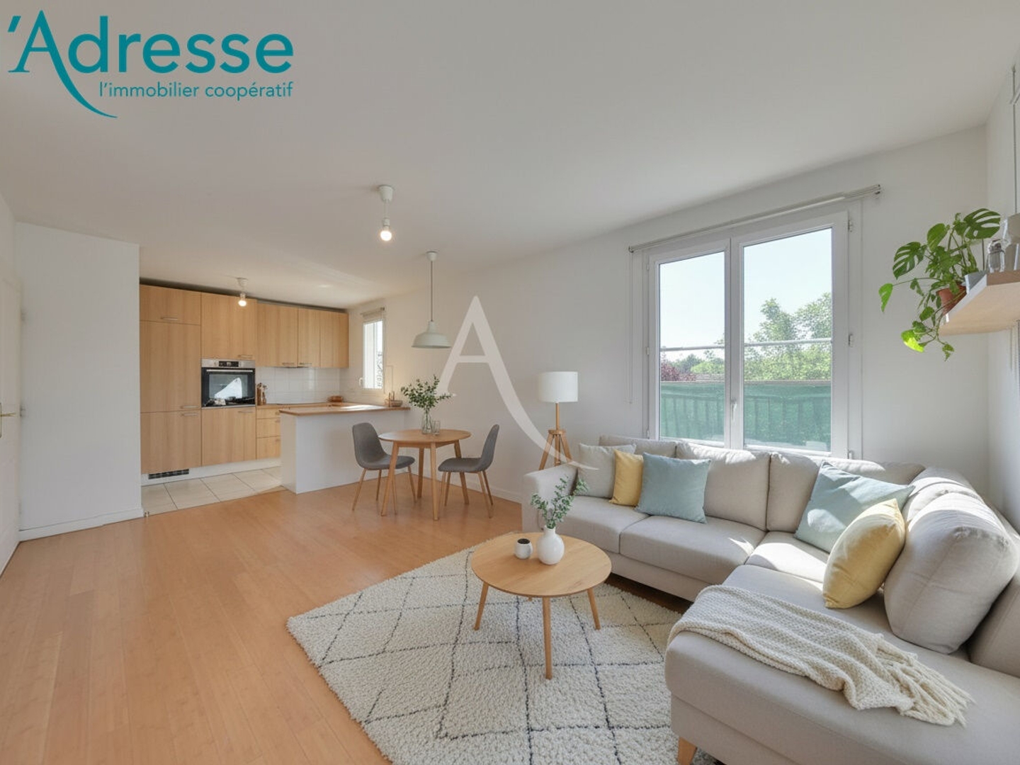 Appartement 3 pièces 60 m²