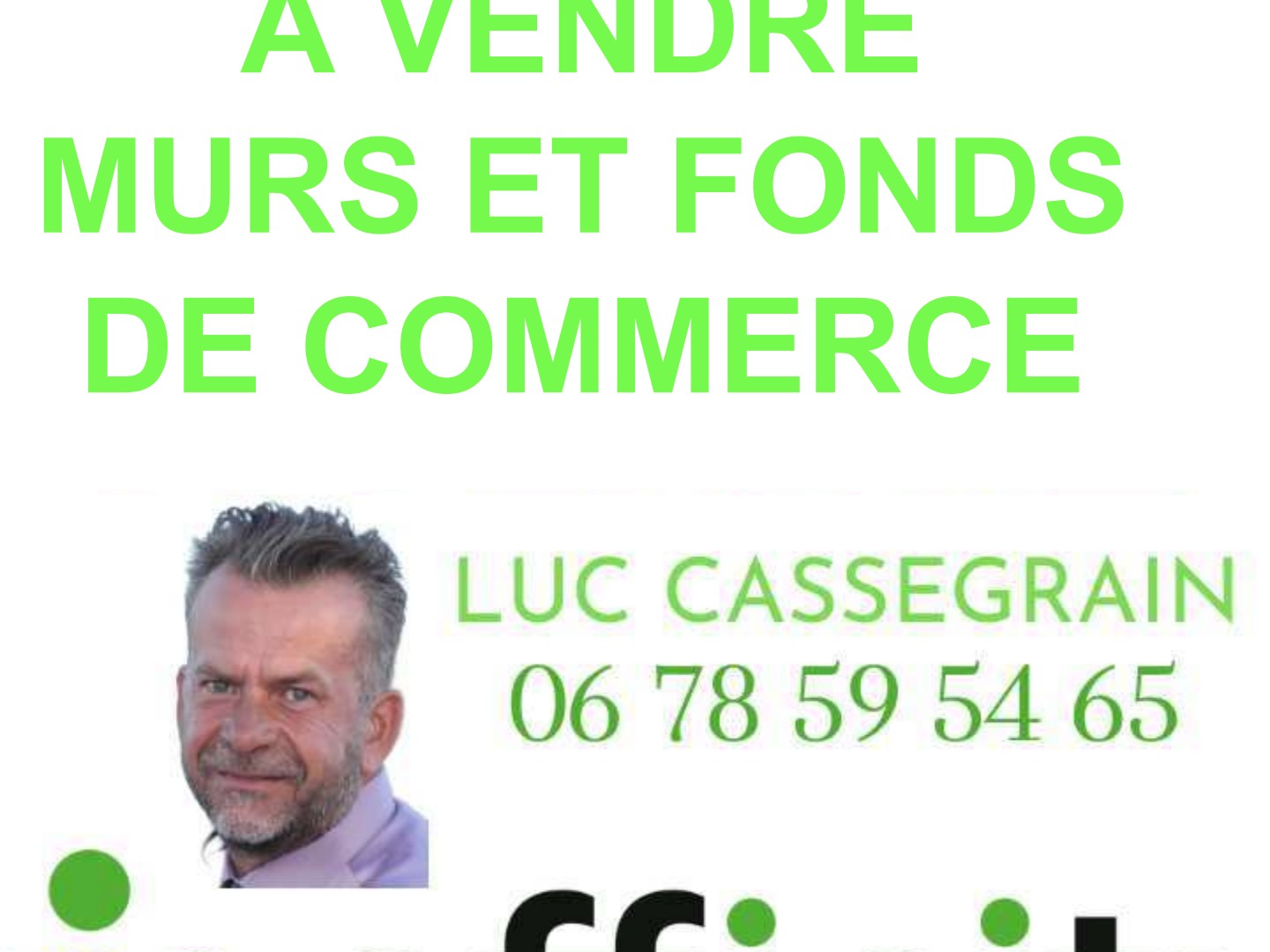 Fonds de commerce 1000 m²