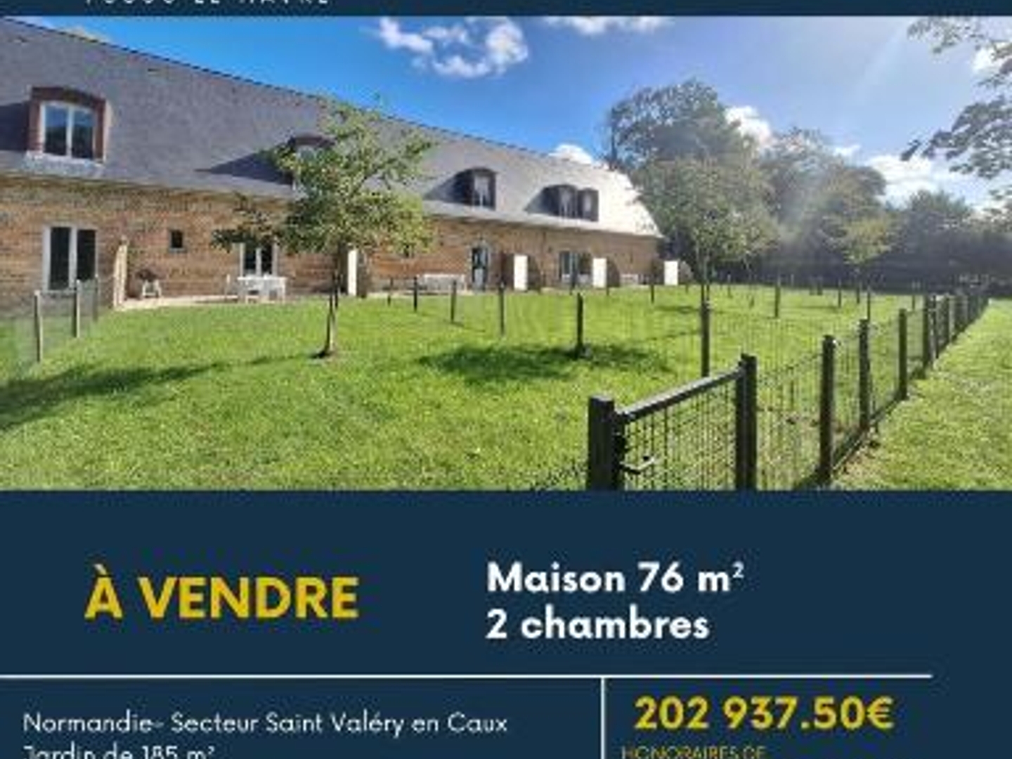 Maison 3 pièces 76 m²