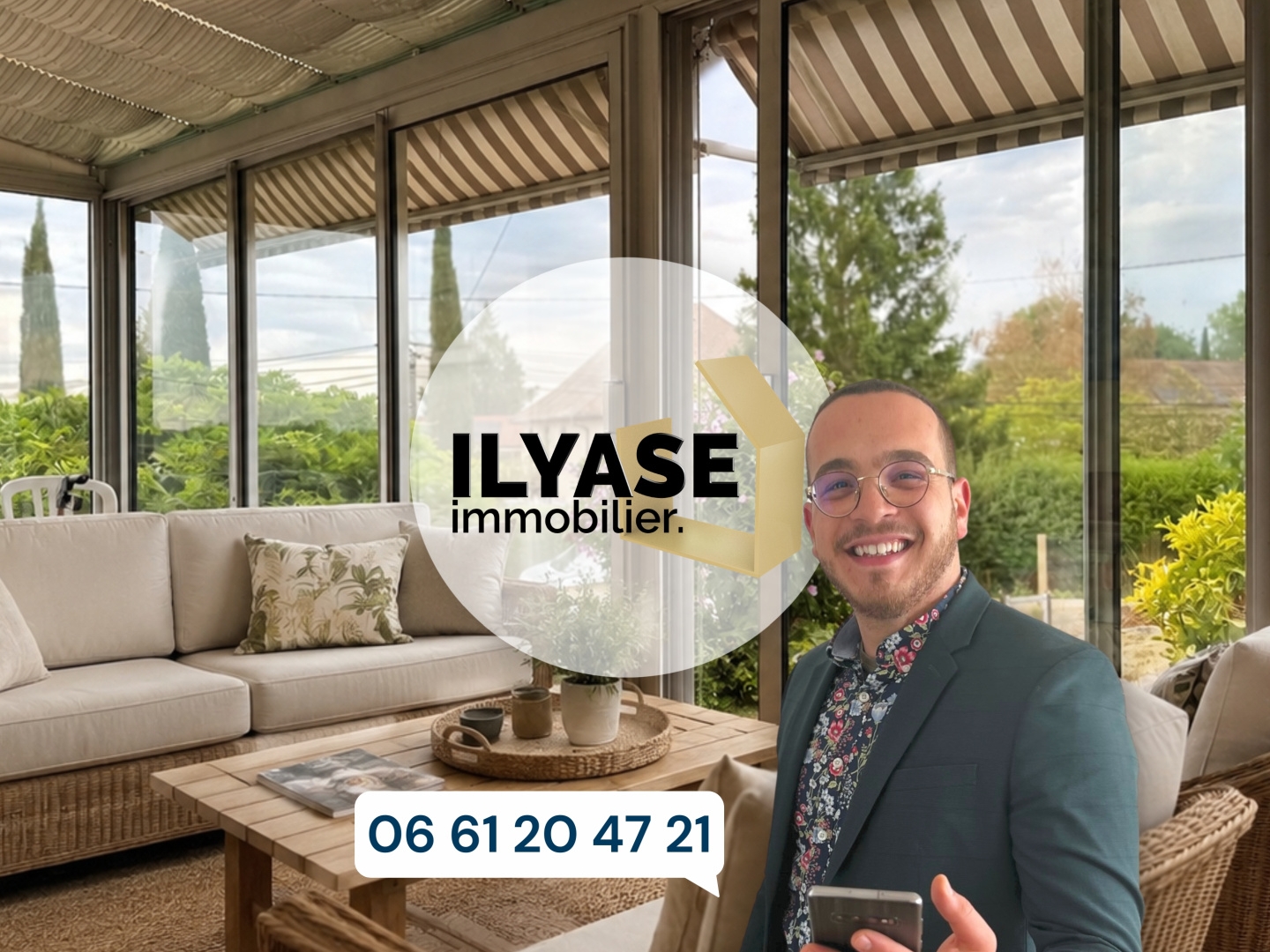 Maison 82 m² | 3 CH | 1110 m² | Double garage