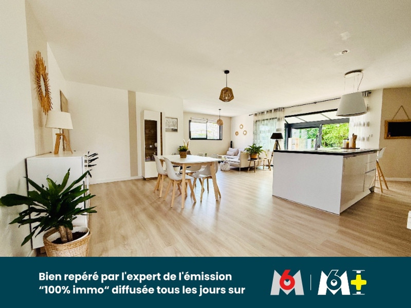 Maison de plain-pied 137 m2 - 4 chambres