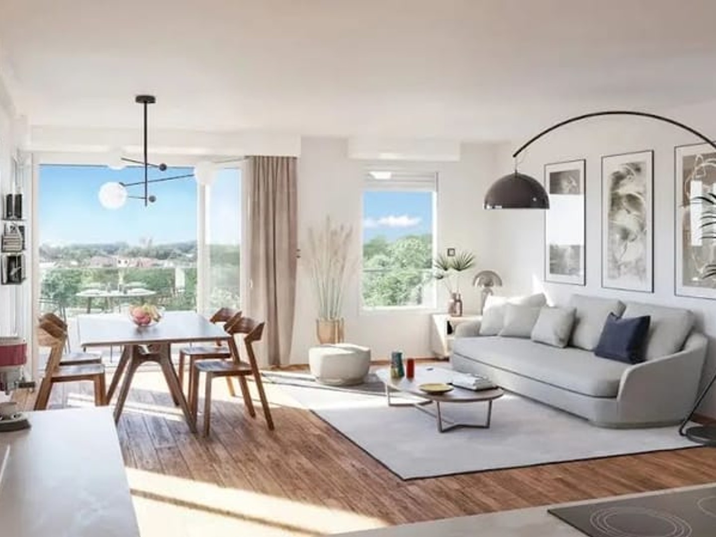 Appartement 3 pièces 58 m²