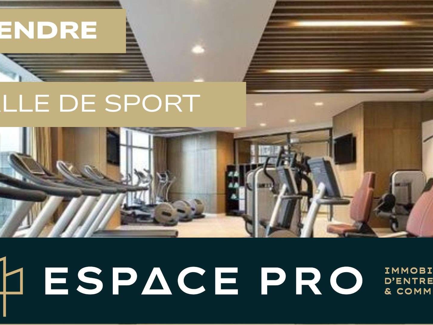 A vendre salle de sport clé en main en Orne