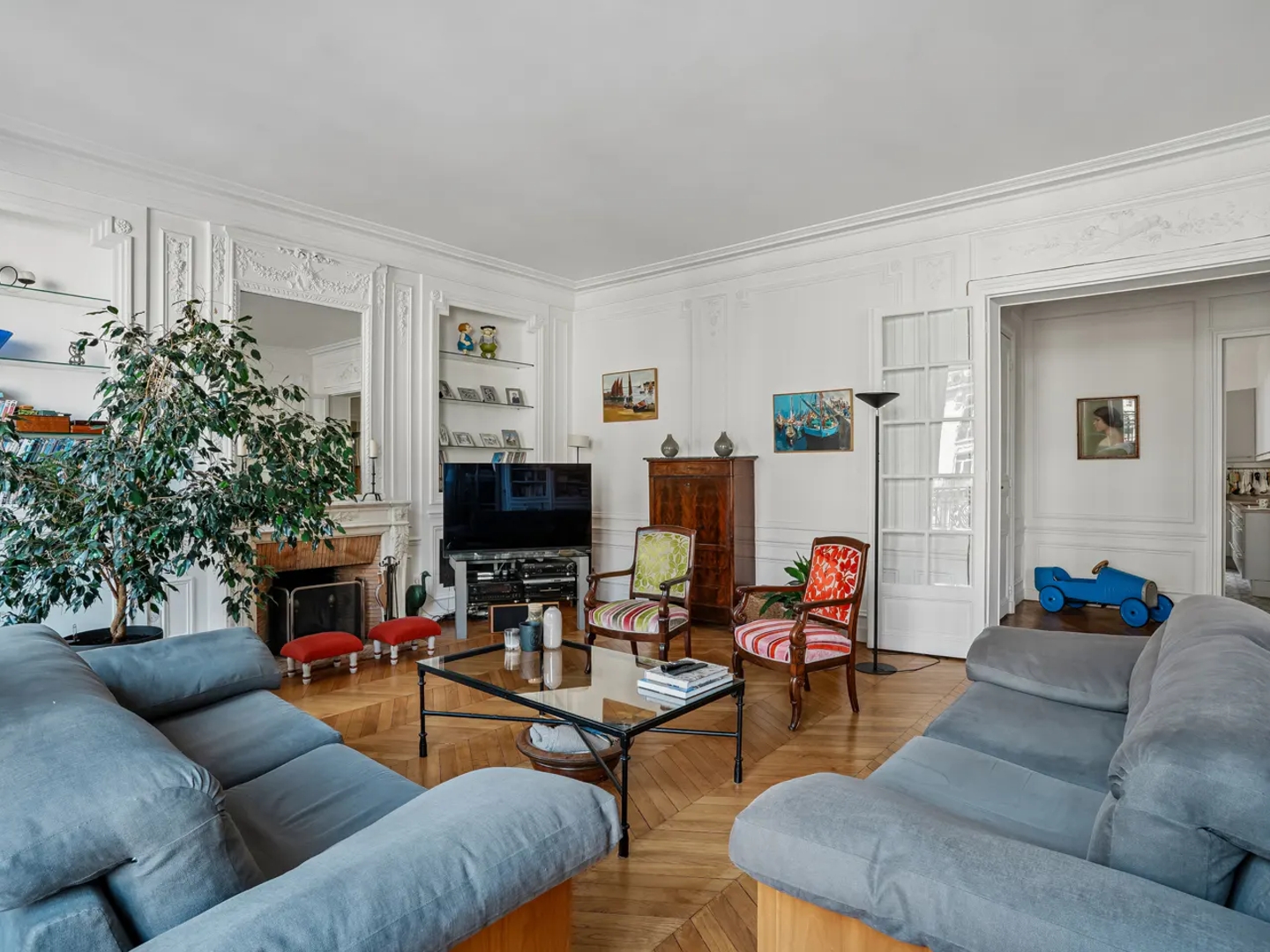 Appartement à vendre - 7 pièces - 221m2 - Paris 16e (75016)