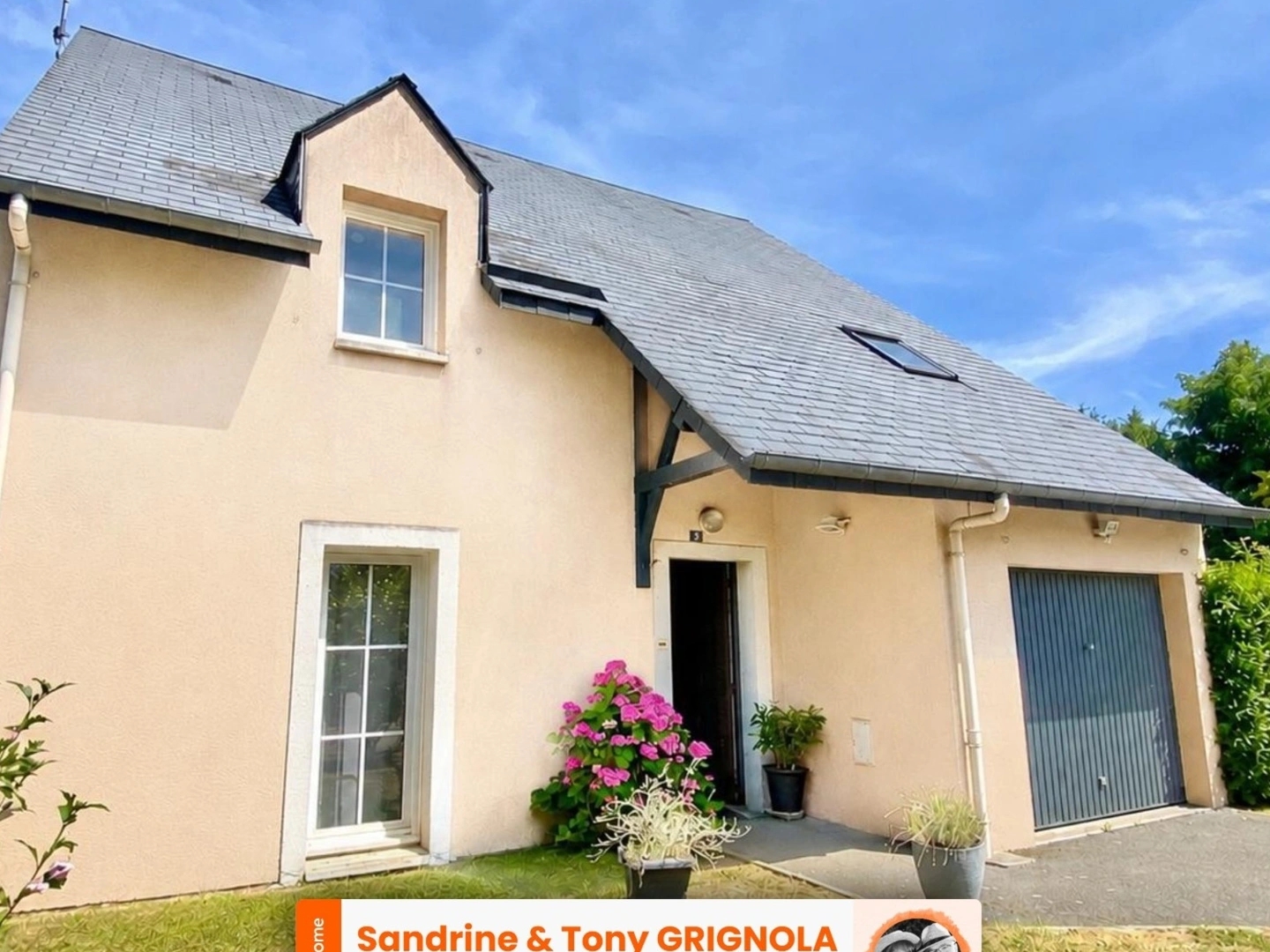 MAISON FAMILIALE - 113 m² - 4 CHAMBRES - JARDIN - GARAGE - GLOS (14100)