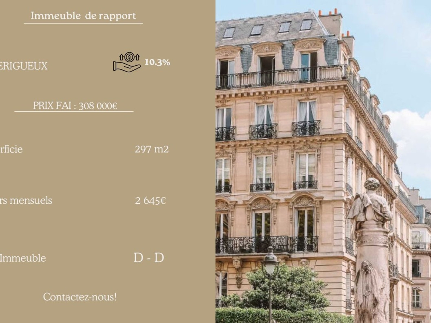 IMMEUBLE DE RAPPORT