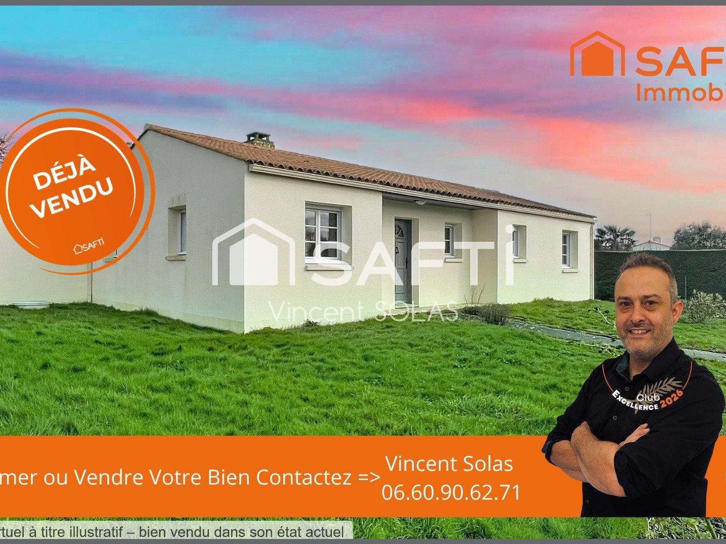 Maison 91m² - Calme - Proche Commerces à pied - 1999 à Maché !