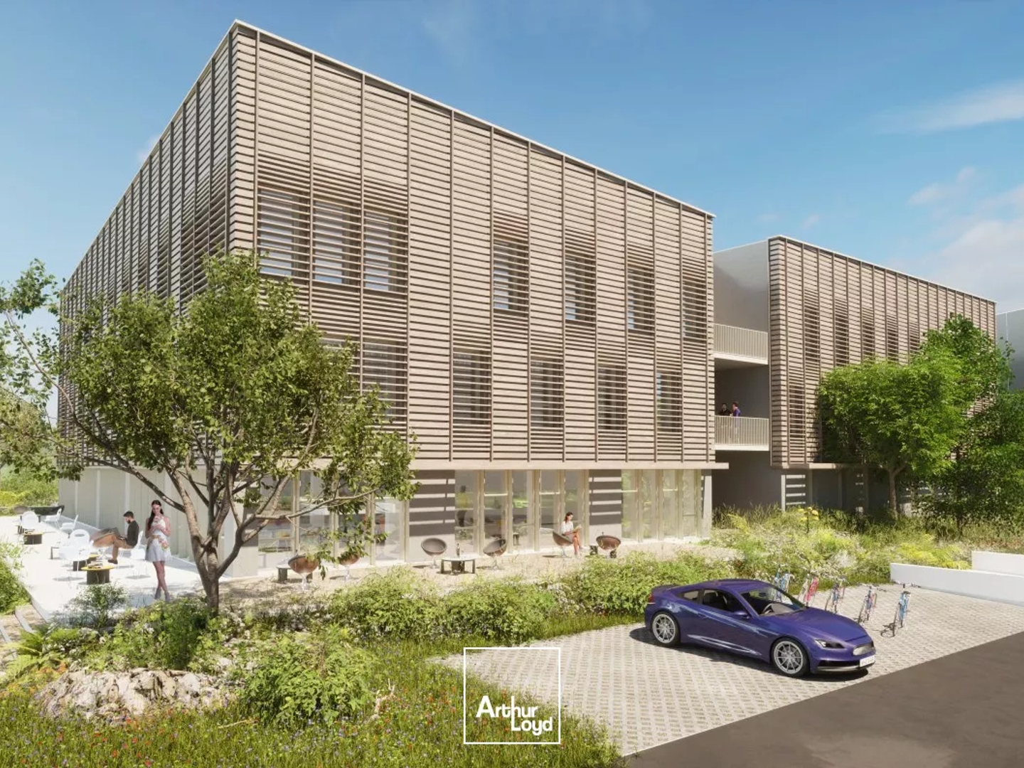 BUREAUX - 250 M2 - 500 M2 - PORNIC - A VENDRE