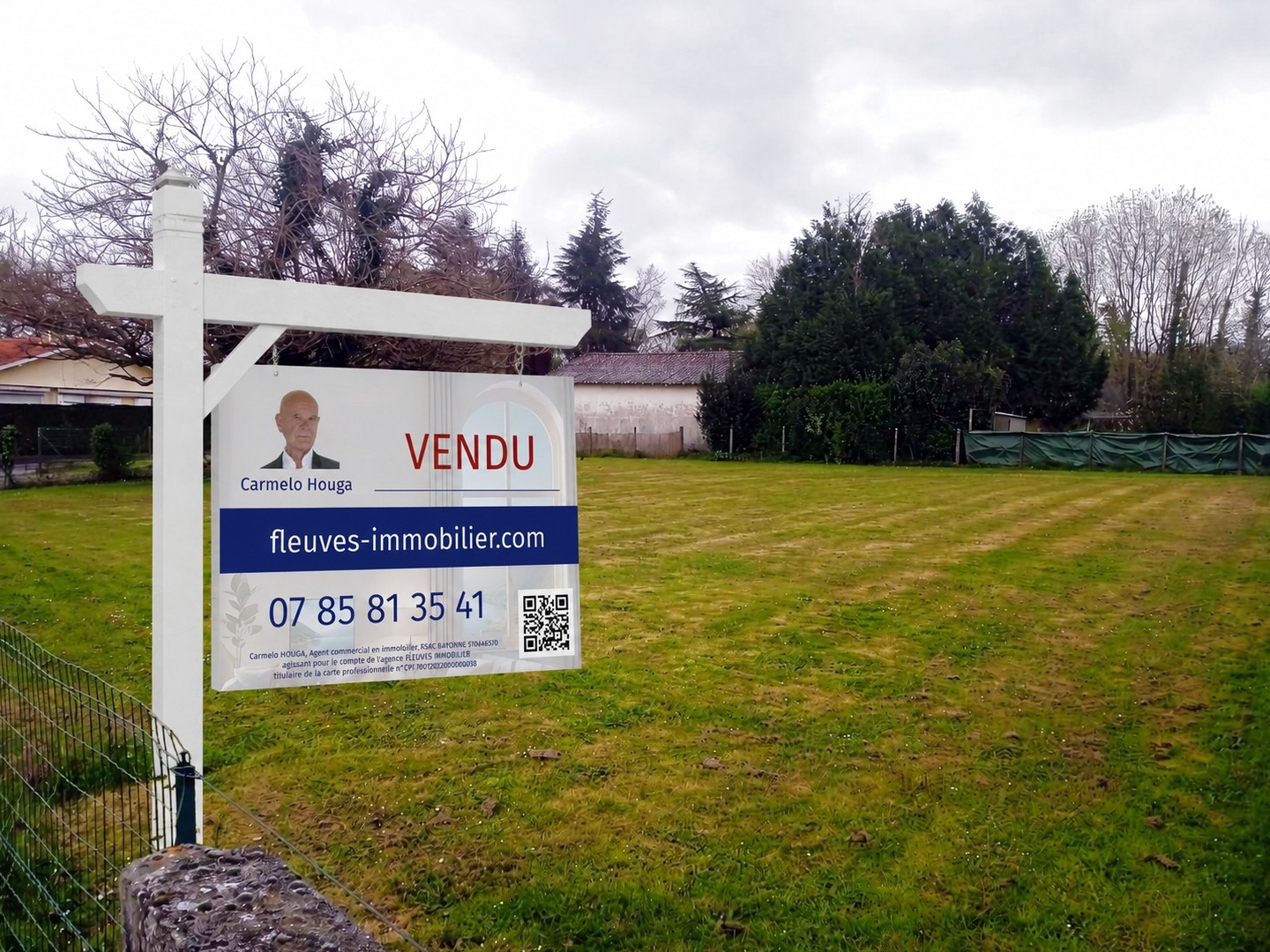 TERRAIN VIABILISÉ DE 795 M² - VENDU