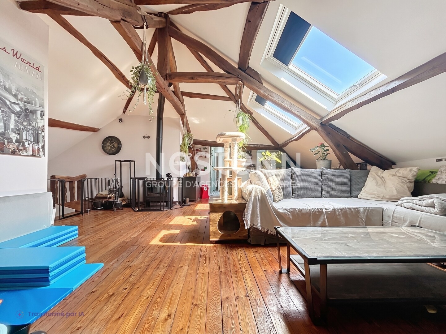 Appartement à vendre - 4 pièces - 55m2 - Bessancourt (95550)
