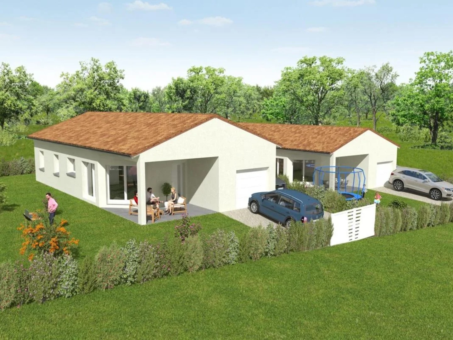 Maison 4 pièces 90 m²