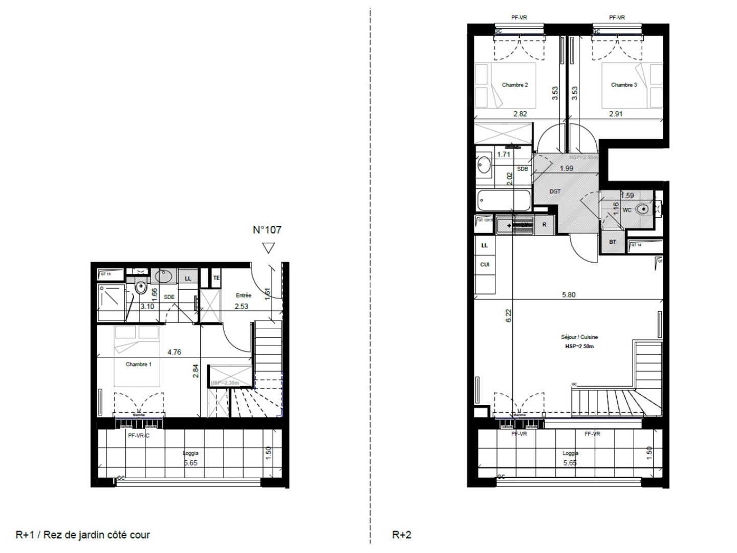 Appartement à vendre - 4 pièces - 78m2 - Saint-Germain-En-... (78100)