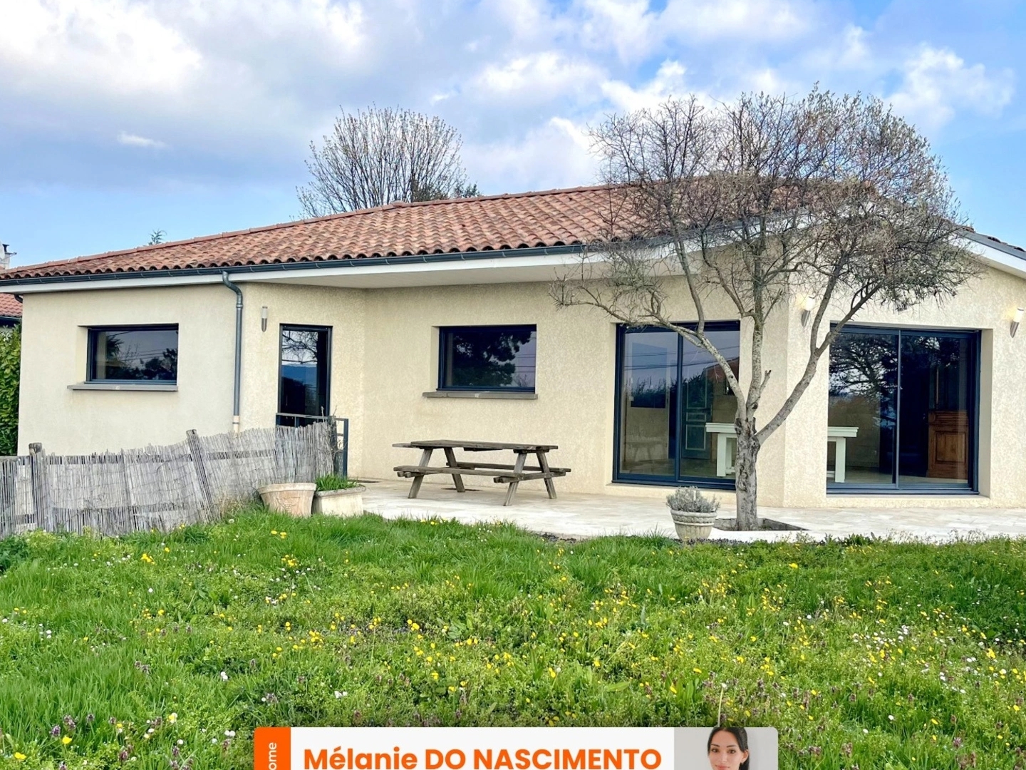 Villa 183m² sur sous-sol complet et parcelle de 2000m² à Beauregard-L'Evêque