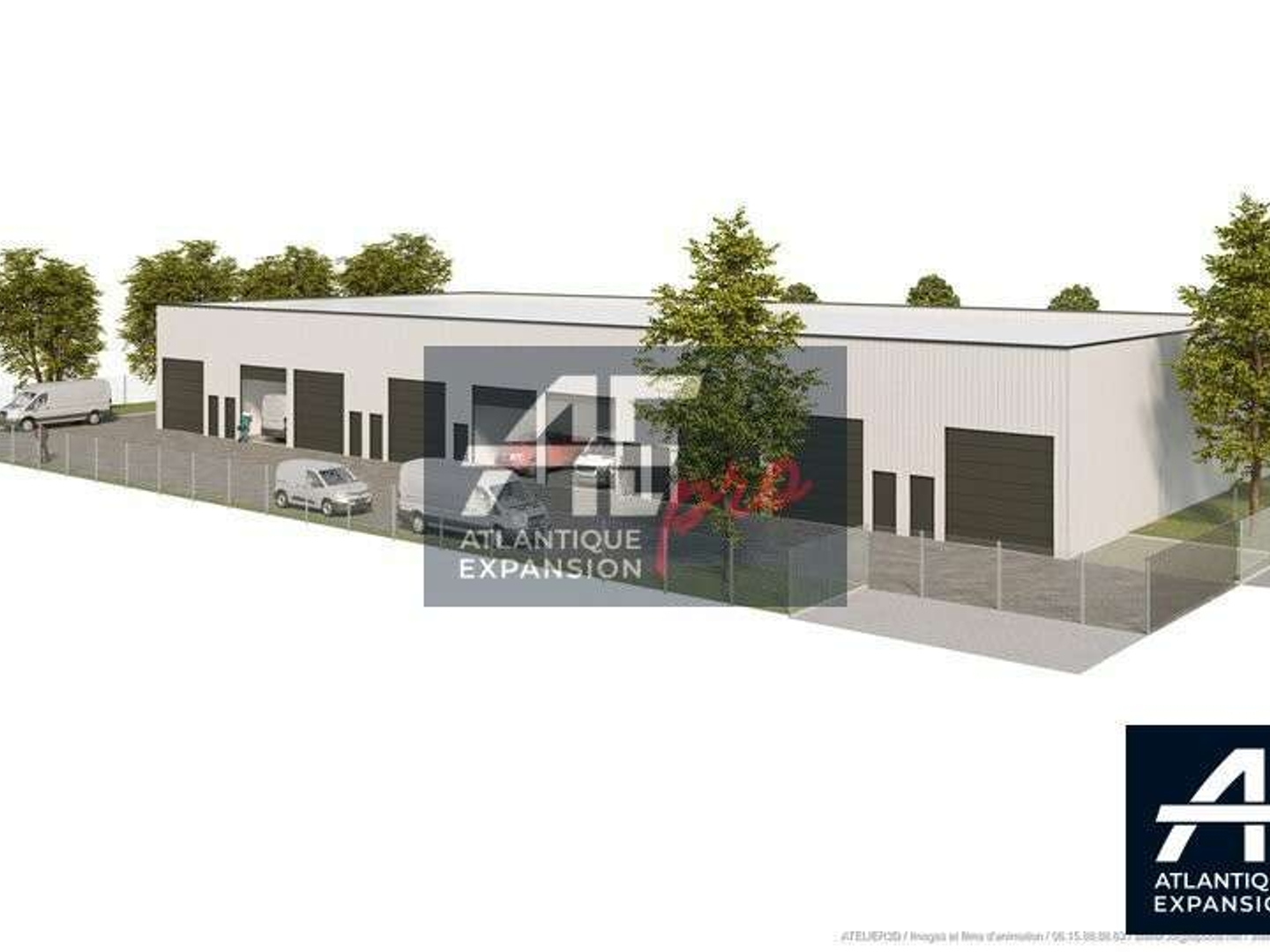 AV cellule d'activités 63m² la Chapelle des Marais