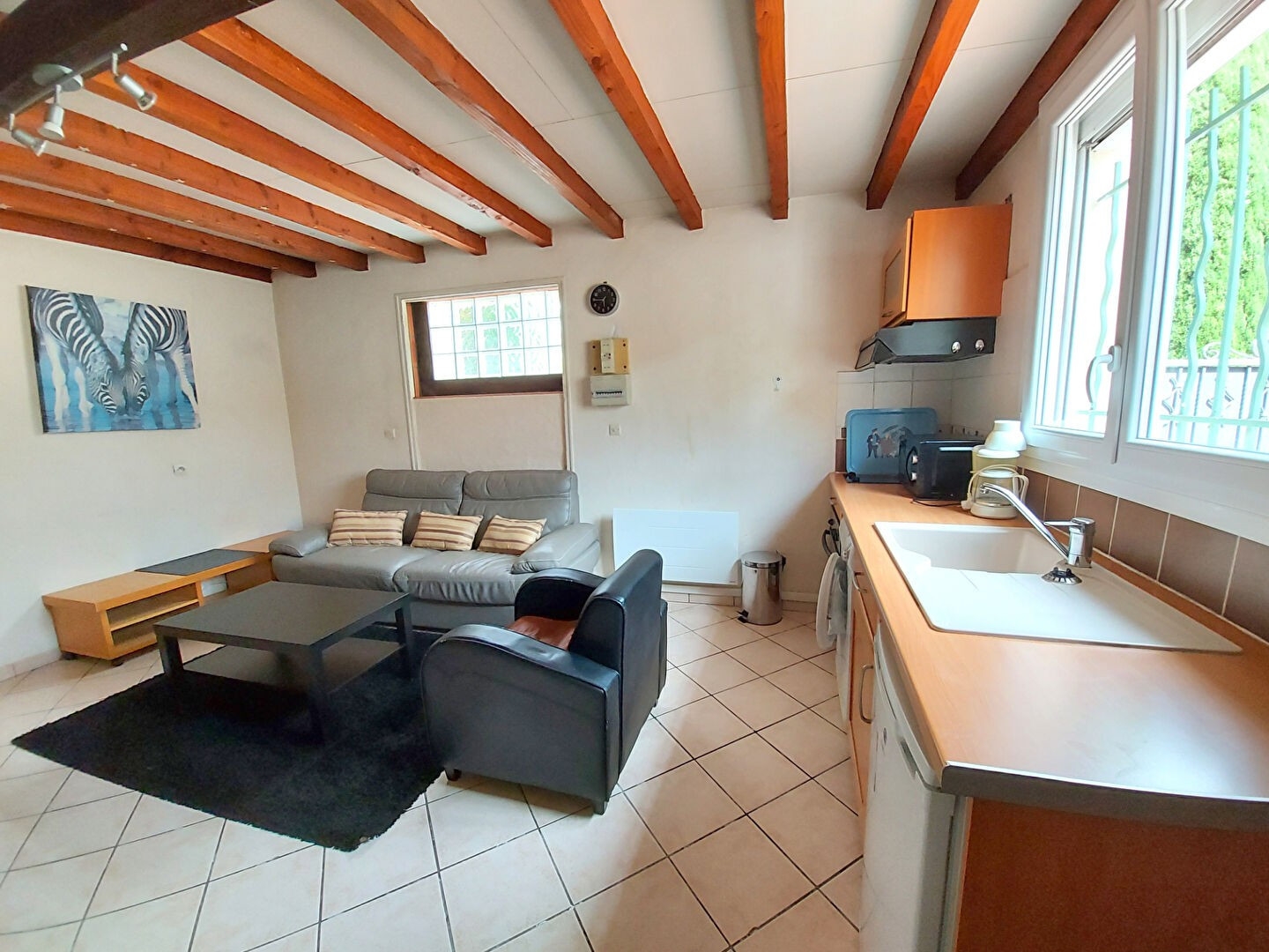Superbe T2 meublée en duplex de 39 m²
