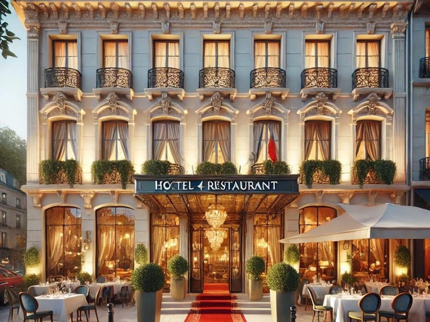 MURS ET FONDS - HOTEL RESTAURANT 4 ETOILES