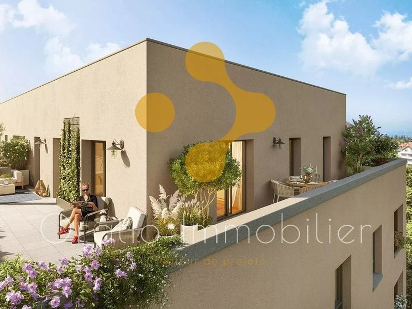 Appartement à vendre - 4 pièces - 89m2 - Saint-Julien-En-G... (74160)